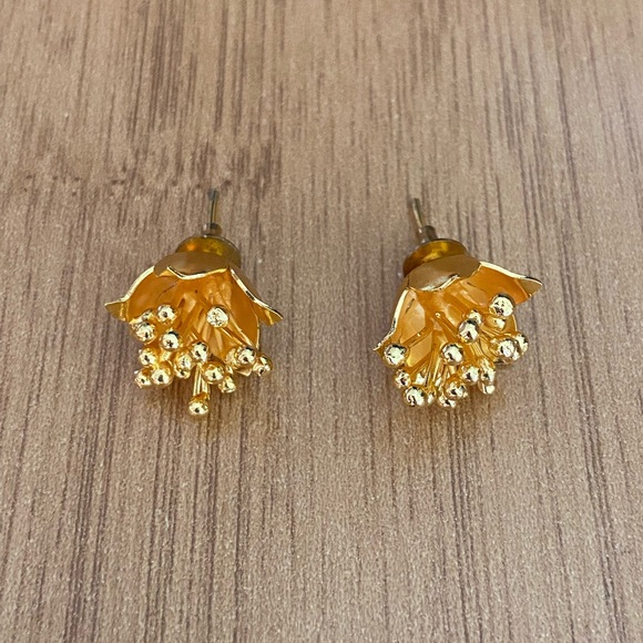 Shop FUSIO Gold plated earrings - Picture 2 of 3